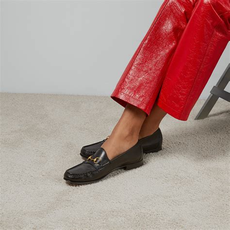 classic Gucci loafers women's